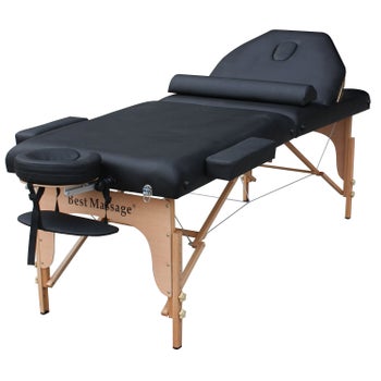 Best Massage 30-in. Deluxe Portable Massage Table Bundle