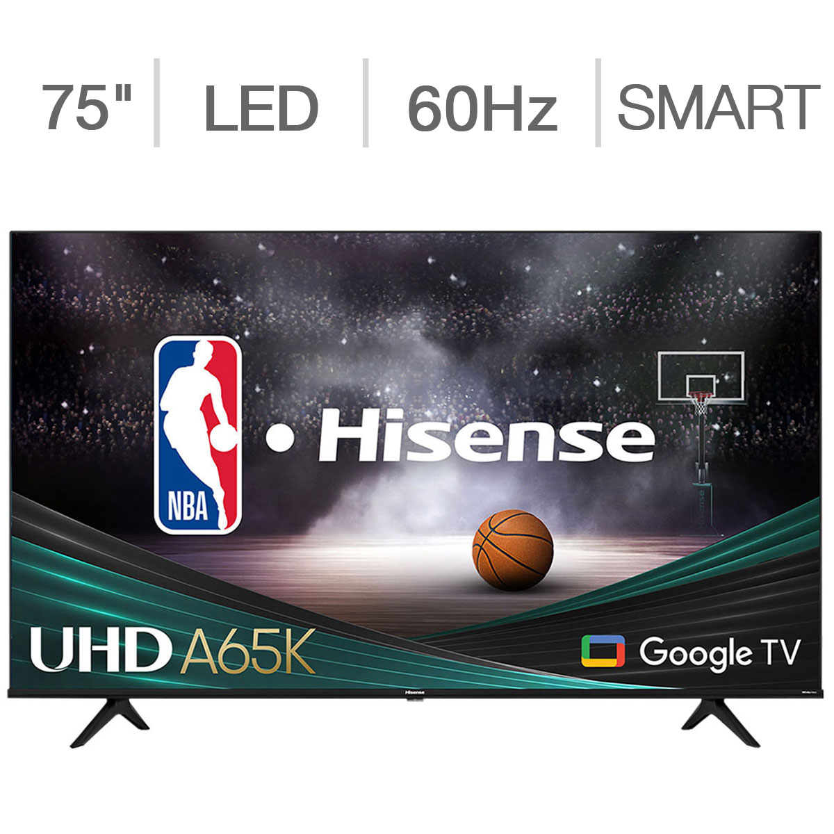 Hisense 75" Class - A65K Series - 4K UHD LED LCD TV