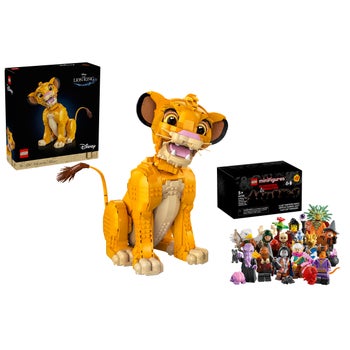 LEGO Young Simba the Lion King and Dungeons & Dragons 6-pack