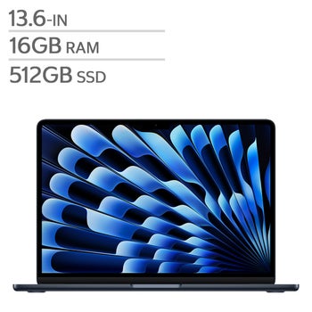 Apple MacBook Air 13.6 in., Apple M5 Chip - 16 GB RAM, 512 GB SSD