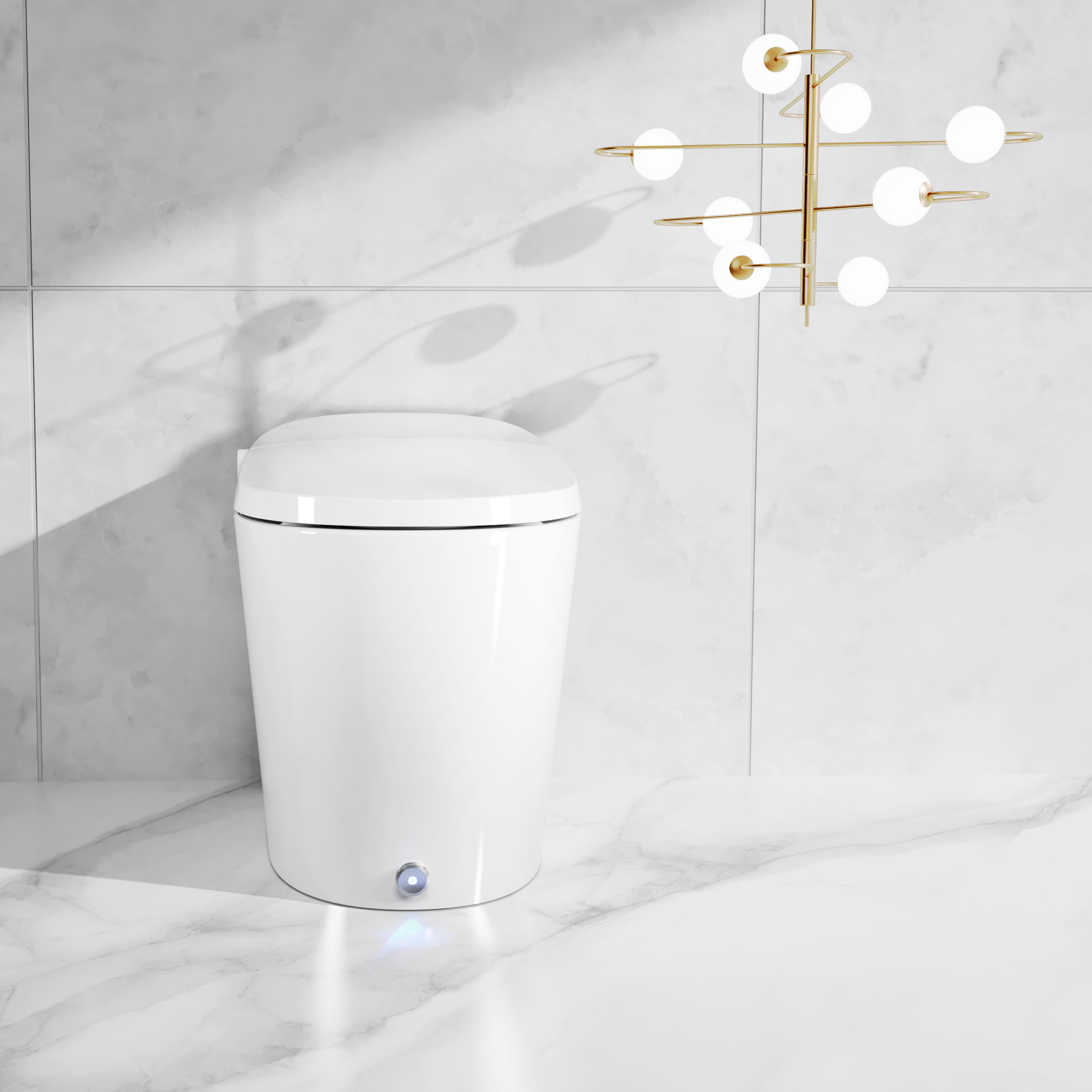 Ecoway Erie Integrated Smart Toilet With Builtin Bidet Costco