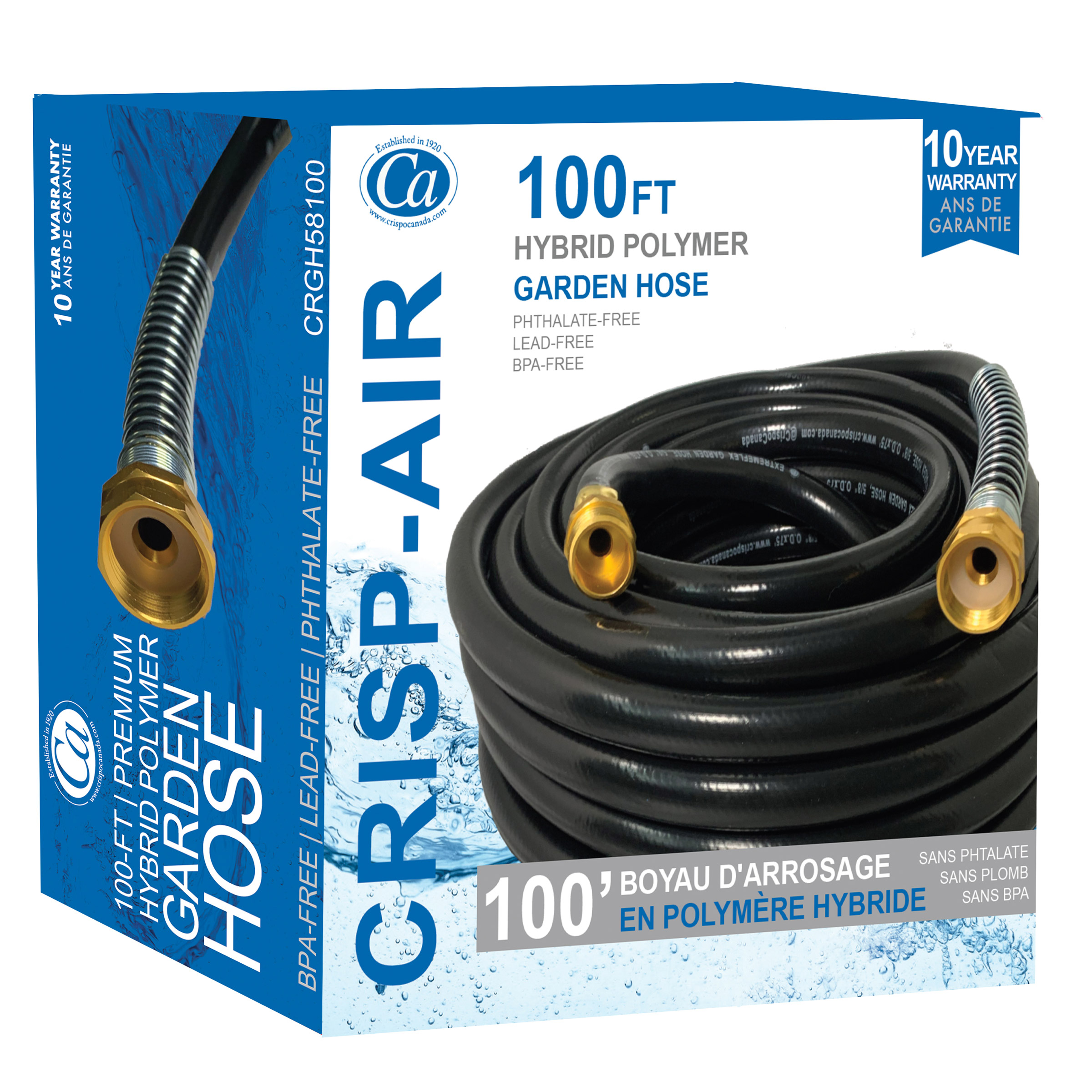 AllSeason 30.5 m (100 ft.) Premium Super Flex Garden Hose Costco