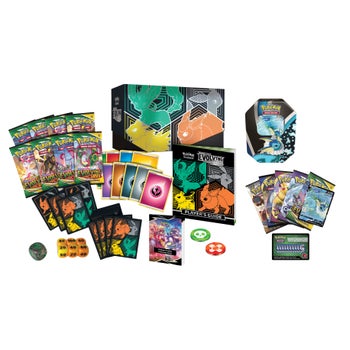 Pokémon Evolving Skies Elite Trainer Box + Vaporeon Window Tin