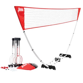 Penn BADMINTON SET バドミントンセット 4.6mネット Penn Premium Easy Setup Badminton Set | Costco
