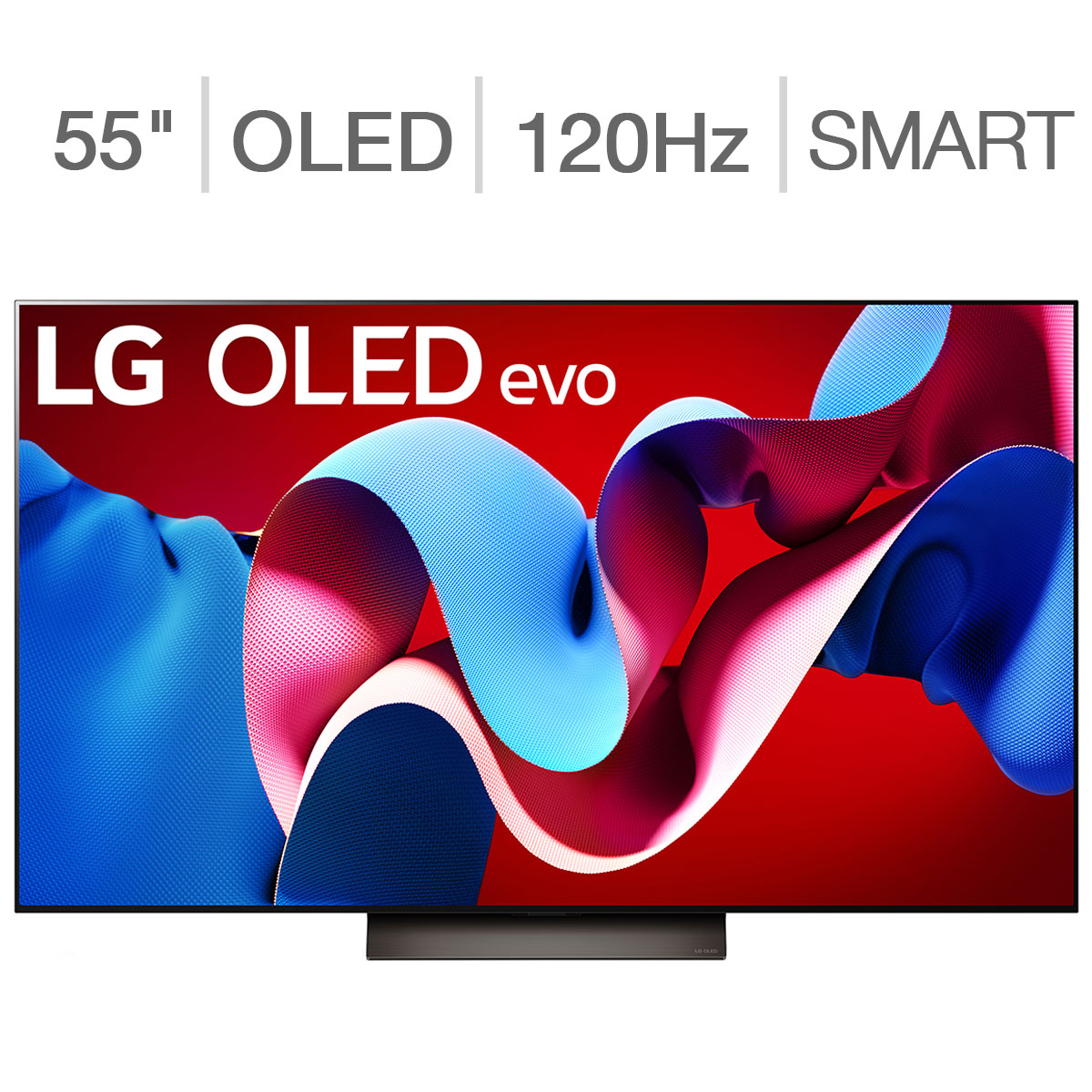 LG 55" Class - OLED C4 Series - 4K UHD OLED TV - AllState 3-Year Protection Plan Bundle Included for 5 Years of Total Coverage*