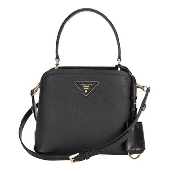 Prada Matinee Micro Saffiano Leather Bag, Nero | Costco