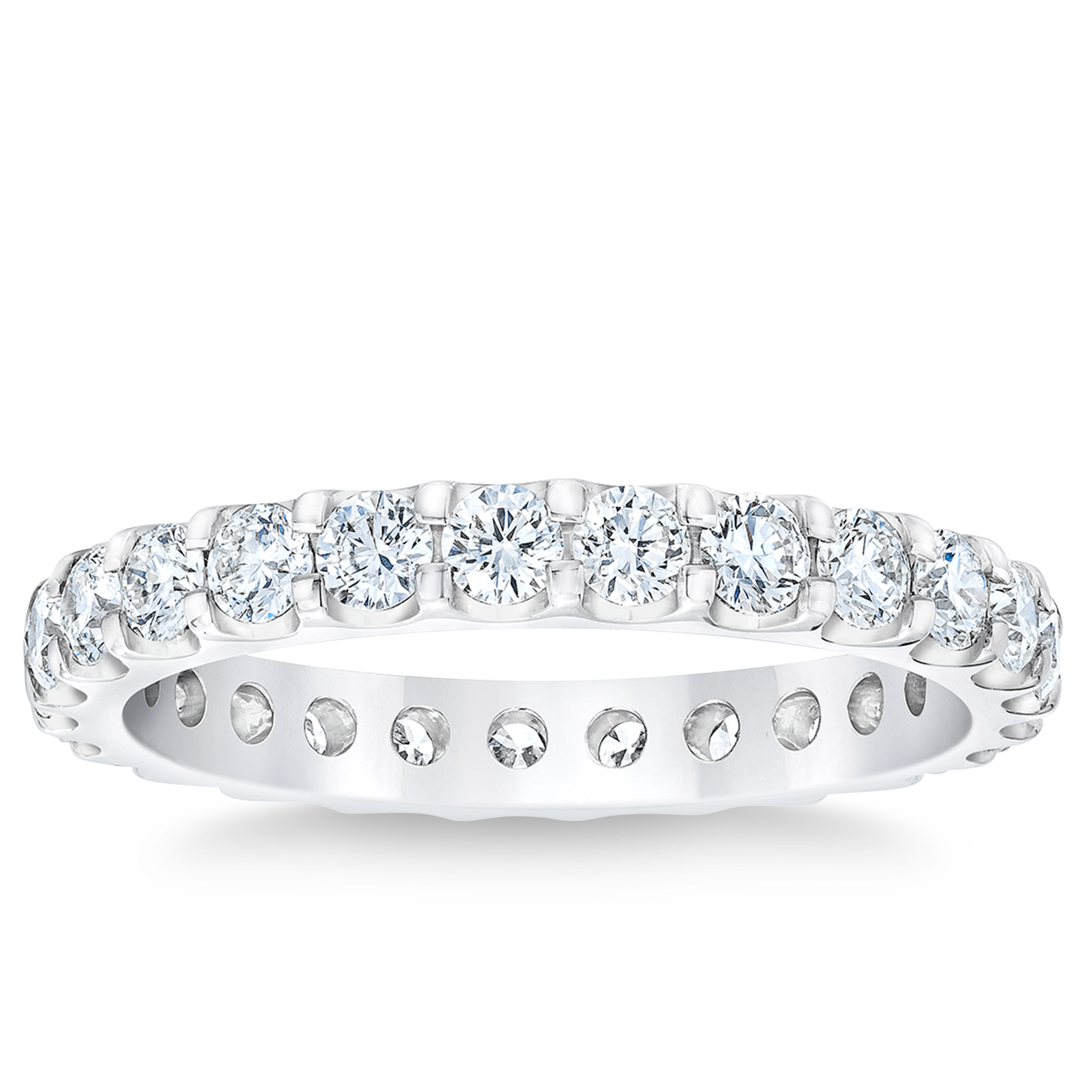 Round Brilliant Diamond Eternity Band (1.50 ctw) Costco