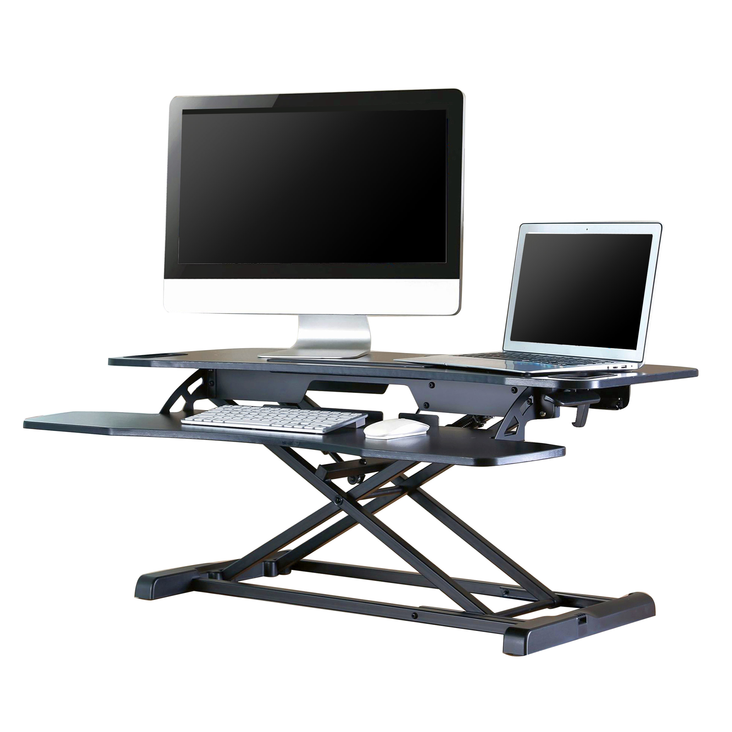 TygerClaw Black Sitandstand Adjustable Desk Riser Costco