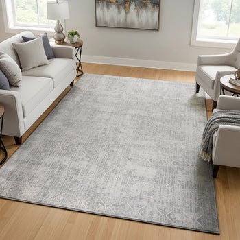 Eden Area Rug, Mesta Ivory 5'3