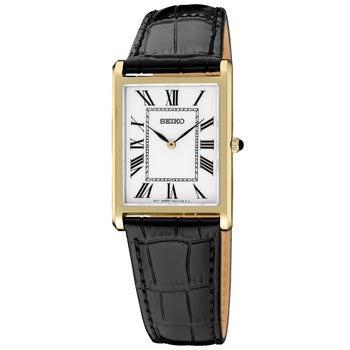 Seiko Essentials Stainless Steel Men's Quartz Watch, 27.2mm | Costco