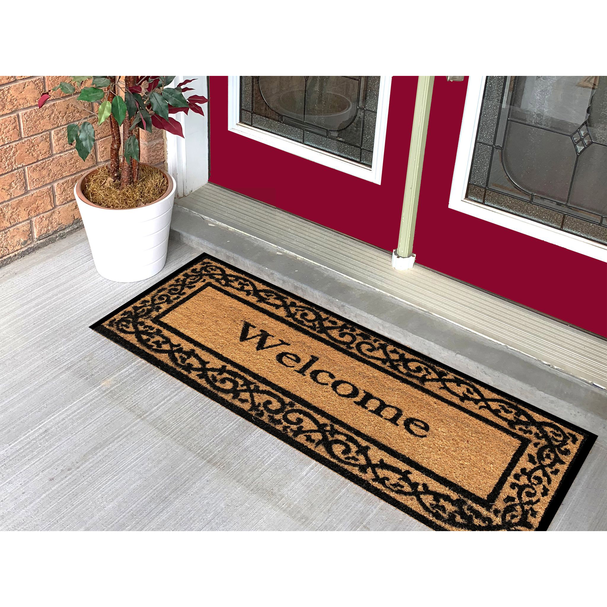 Viana Border Double Door Doormat Costco