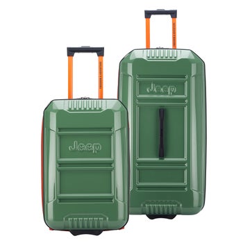 Jeep JH003B Granite 2-piece Hardside Set | Costco