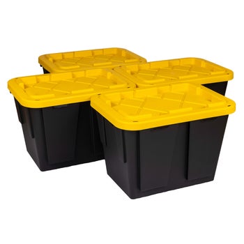 Greenmade 12 Gallon Storage Bin, 4-pack