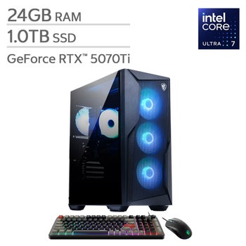 Corei5 9500／無線LAN内蔵／16GB／SSD512G／HDD2TB⑥ MSI Codex R2 AI Gaming Desktop – Intel Core Ultra 7 265 - GeForce