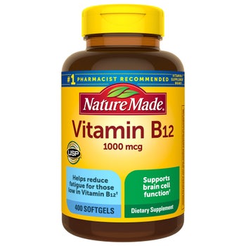 Nature Made Vitamin B12 1000 mcg., 400 Softgels | Costco