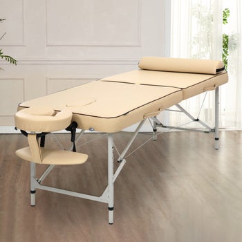 Master Breeze 28-in. Portable Massage Table Bundle