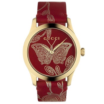 Gucci G-Timeless Butterfly Dial Stainless Steel Ladies  display picture 3