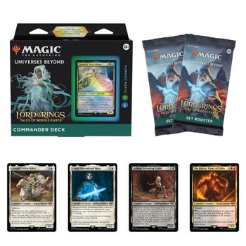 mtg lotr commander decks elven council  The Lord of the Rings: Tales of Middle-earth NOW IN STOCK!  Return to Middle-earth with one of the most popular Universes Beyond releases ever made  The Artikeldetails Collectible cards for the Trading Card Game Magic: The Gathering The Lord