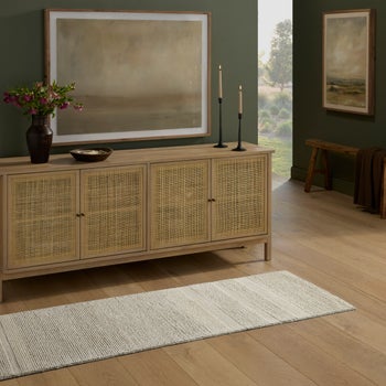 Loloi Melody Wool Rug Collection, Stripe Tan 5 x 8