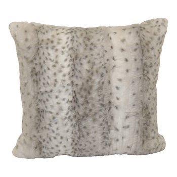 Spotted Faux Fur Pillow | Costco