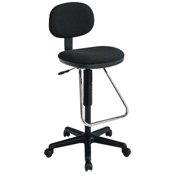 Maxim Drafting Chair with Chrome Footrest