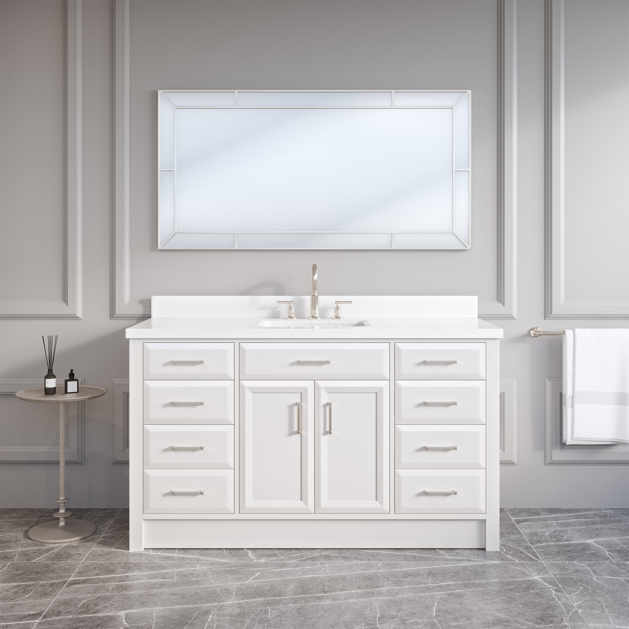 Studio Bathe Calais II 60 in. Single Bathroom Vanity Costco