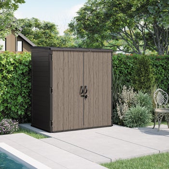中古　SAKODA サントス　120-4 4段　ローチェスト Suncast 6' x 4' Vertical Shed | Costco