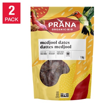Prana Organic Medjool Dates, 2 x 1 kg