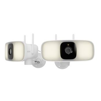 Lorex Connect 2K Floodlight Wi-Fi Security Camera, 2-pack | Costco