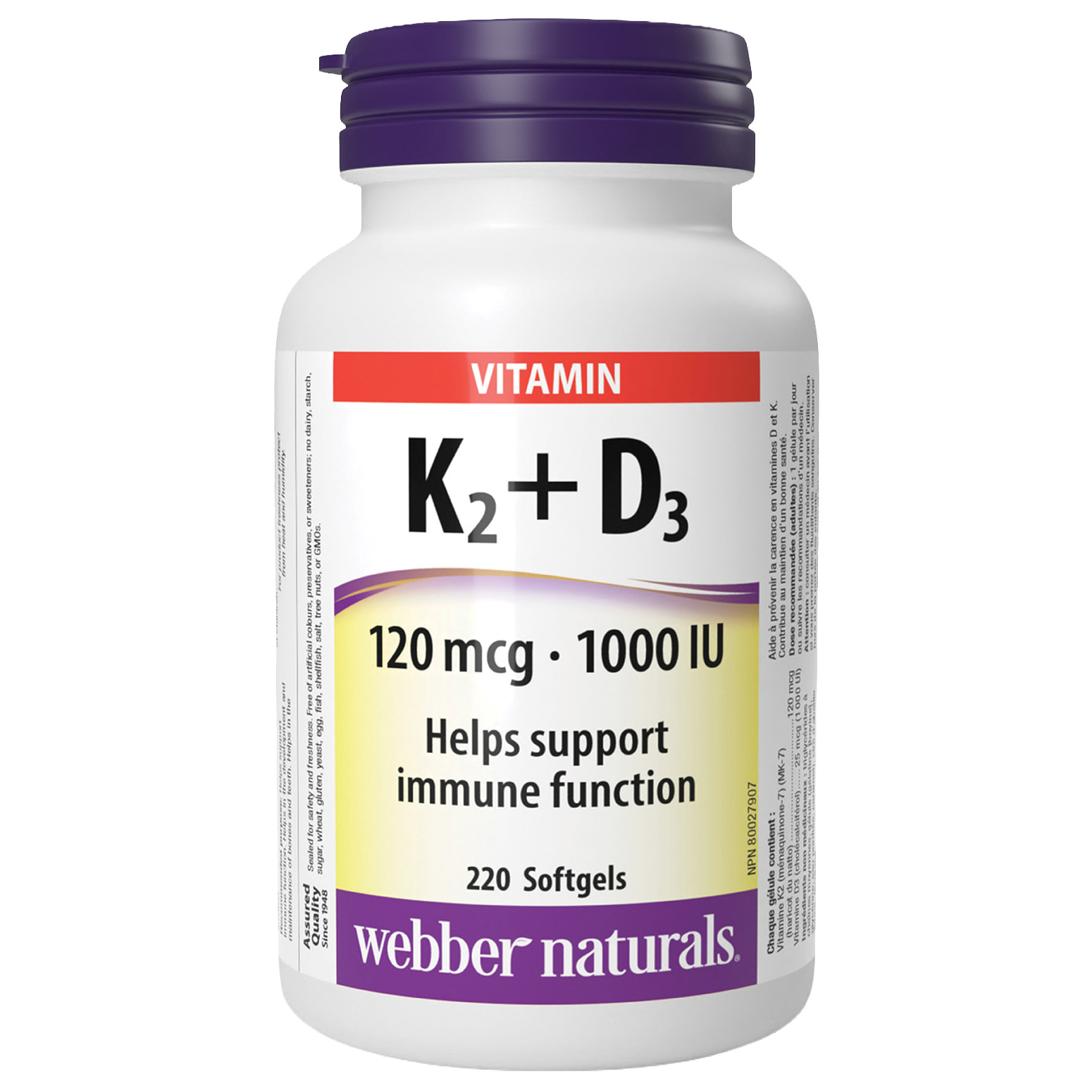 Vitamin K2 + D3