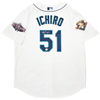 Ichiro Suzuki Autographed Seattle Mariners White Authentic