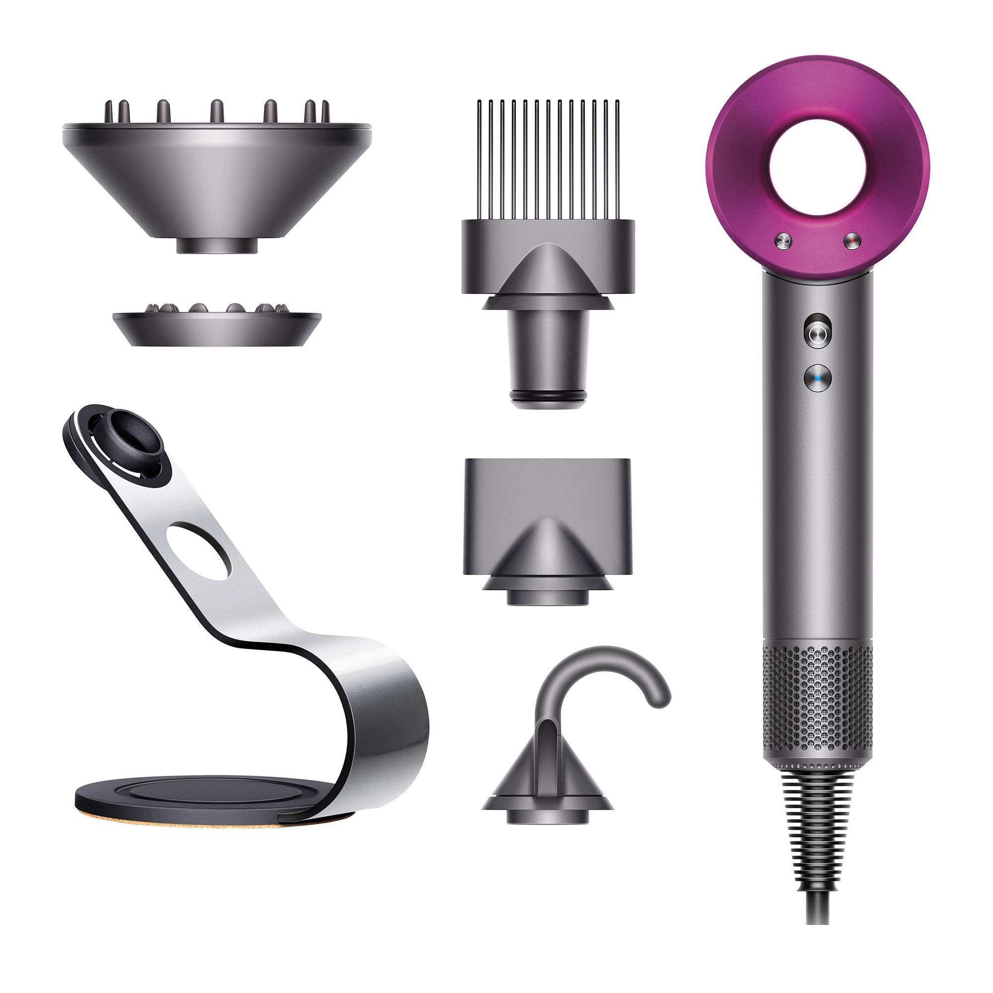 Dyson - Brandclub - Dyson Supersonic Hair Dryer, Stand & Attachments