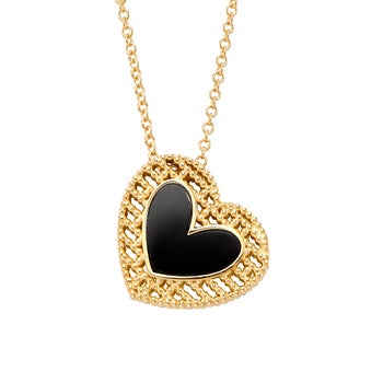 Heart Shaped Onyx Pendant | Costco
