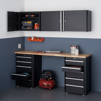 TRINITY 6-piece Garage Cabinet Set with 72