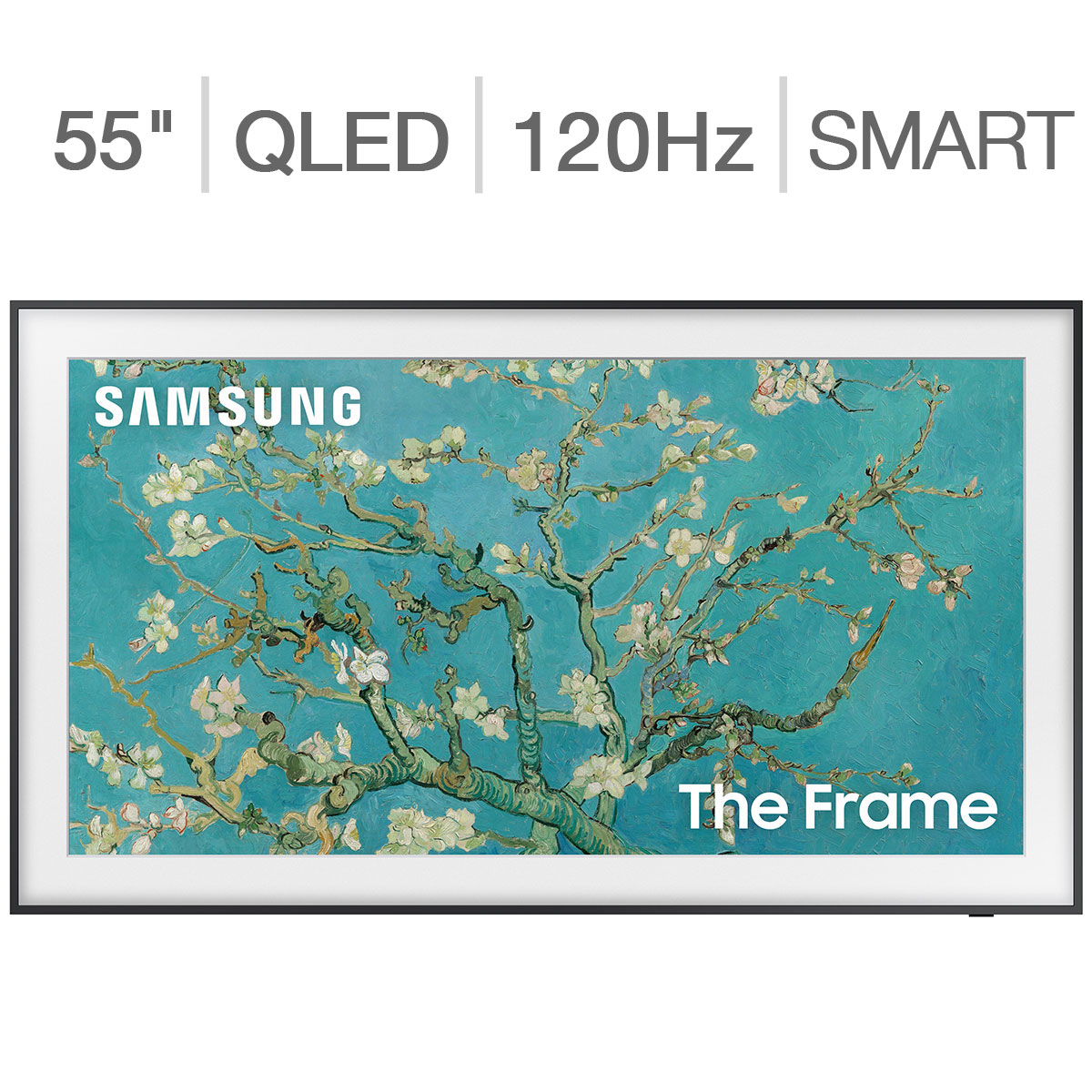 Samsung 55" Class - The Frame Series - 4K UHD QLED LCD TV - Allstate 3-Year Protection Plan Bundle Included for 5 Years of Total Coverage*