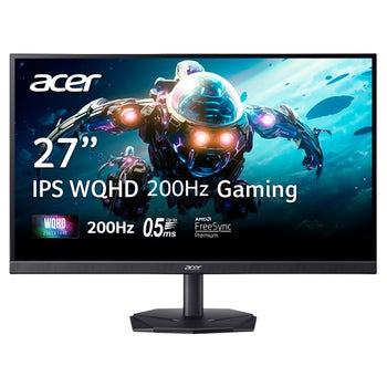 Acer Nitro KG271U X1bmiipx 27” WQHD IPS 200Hz Gaming Monitor – AMD