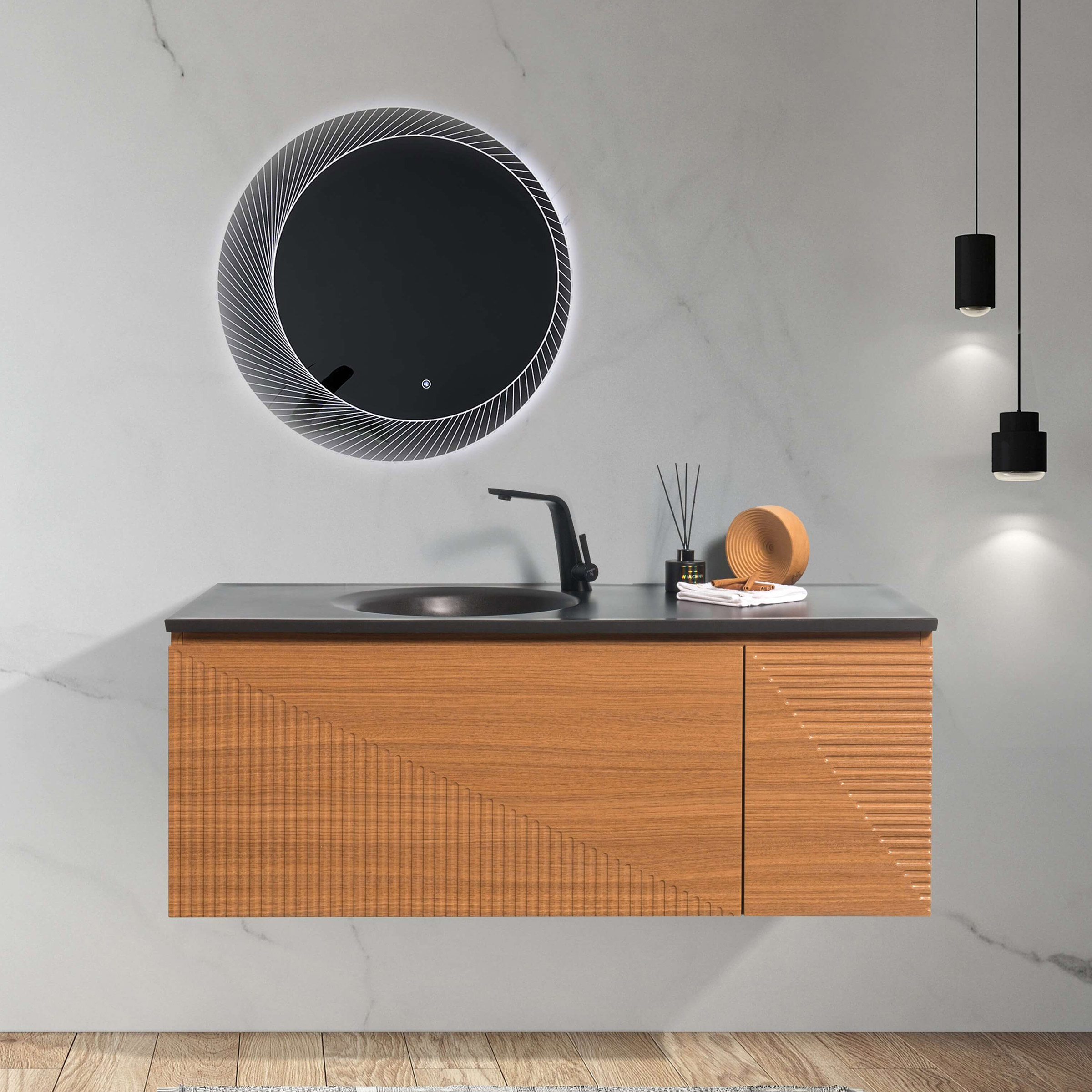 SERA Sienna Wall-Hung Bathroom Vanity | Costco