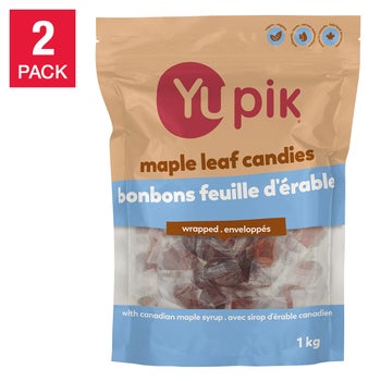 Yupik Pure Maple Leaf Syrup Candies, 2 × 1 kg | Costco
