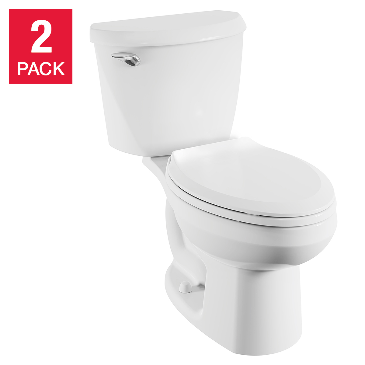 American Standard Reliant Chair Height 2 Piece Elongated 4.8L White