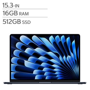 Apple MacBook Air 15.3 in., Apple M5 Chip - 16 GB RAM, 512 GB SSD