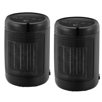 OmniHeat Digital Ceramic Personal Heater, 2-pack | Costco