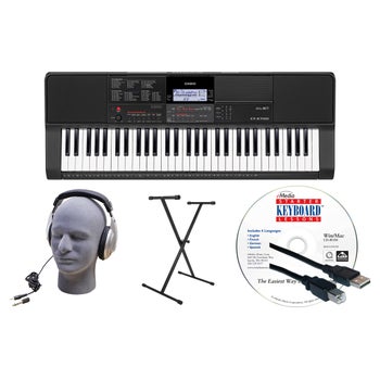 Casio CT-X700 Premium Portable Keyboard Bundle | Costco