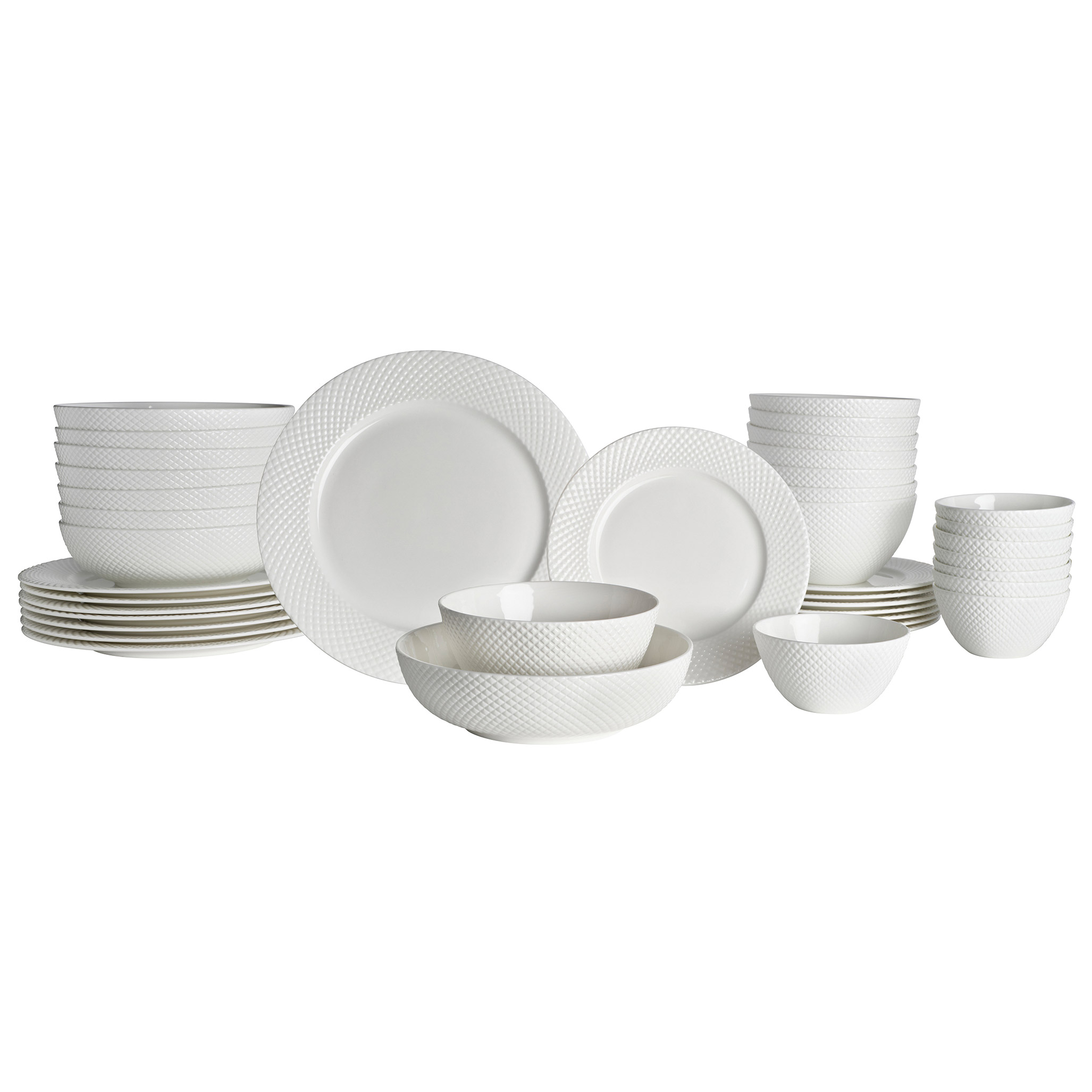 Mikasa Huntington 40-piece Bone China Dinnerware Set