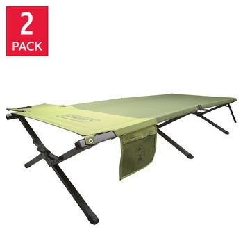 Coleman Trailhead Easy Step Cot, 2-pack | Costco