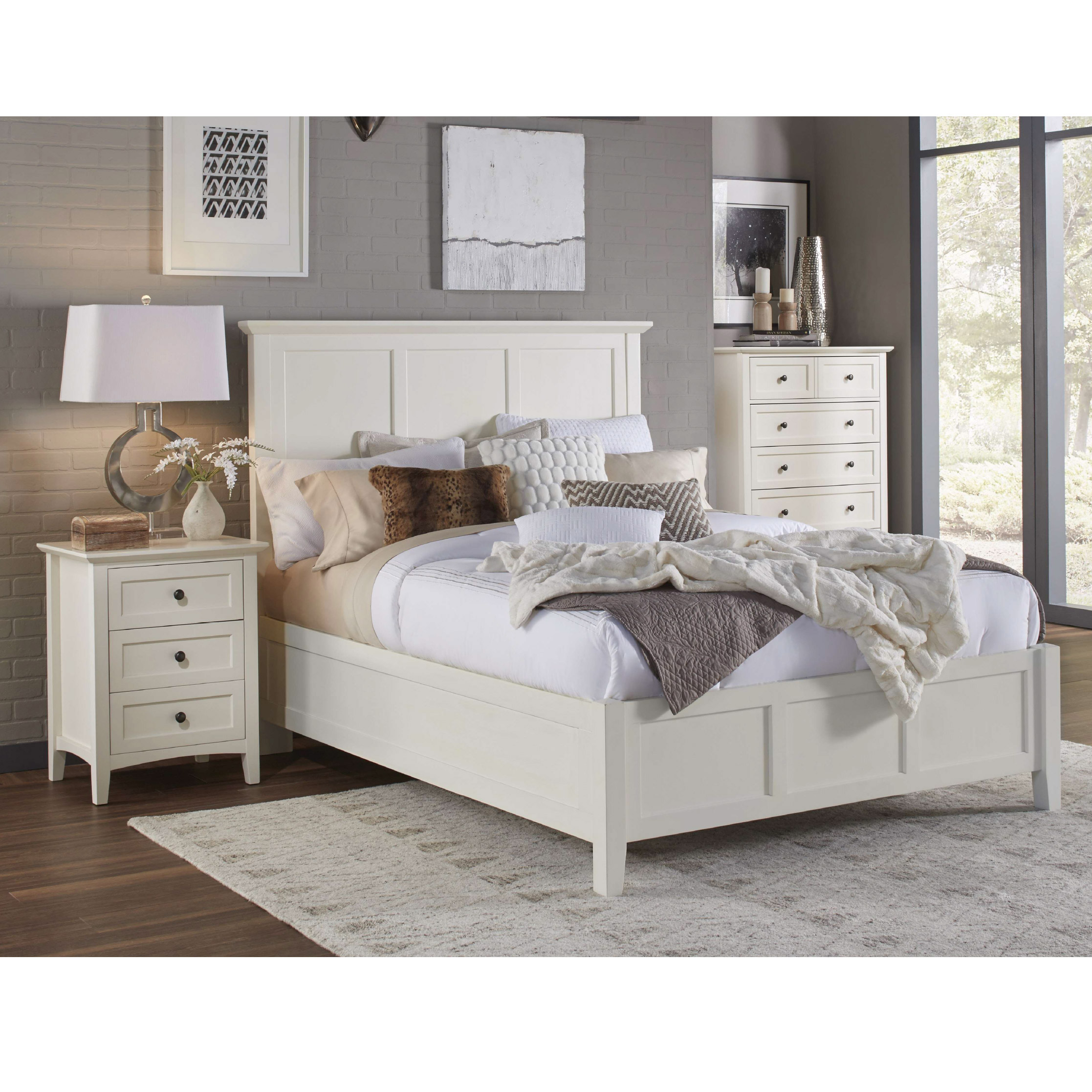 Paolina Full Bedroom Collection in White | Costco