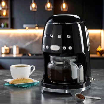 SMEG 50's Style Drip Coffee Maker, 10-cup | Costco