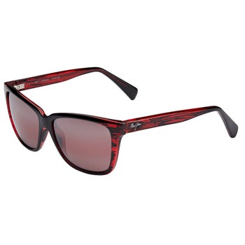 美品 Crews LED-1961 SG JACARANDA Momose Maui Jim Jacaranda Red Stripe Polarized Sunglasses | Costco