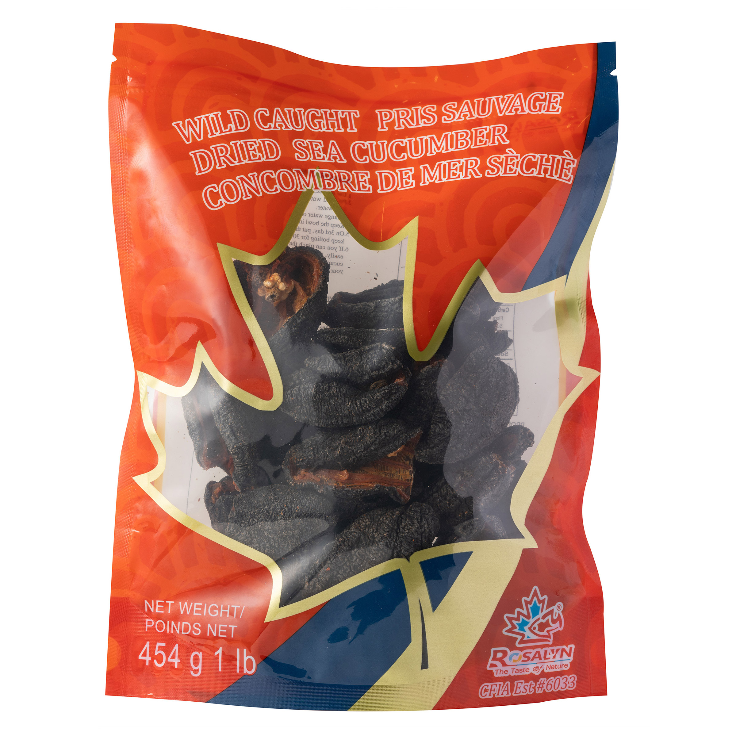 Rosalyn Dried Atlantic Sea Cucumber Butterfly Cut, 454 g Costco