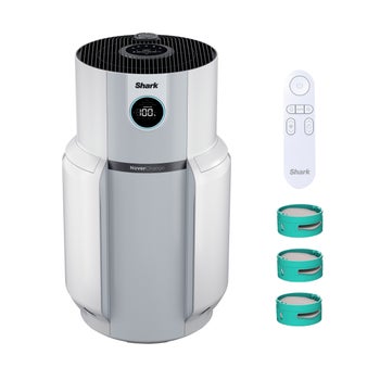 Shark NeverChange Air Purifier MAX with Remote, Three Odor Neutralization Cartridges, and Pet Pro Filter