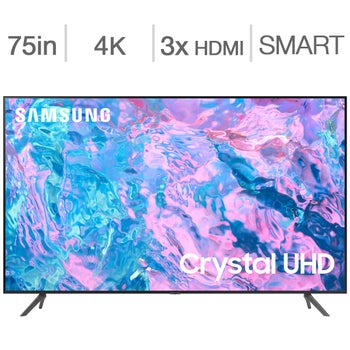 Samsung 75" Class - CU7000 Series - 4K UHD LED LCD TV